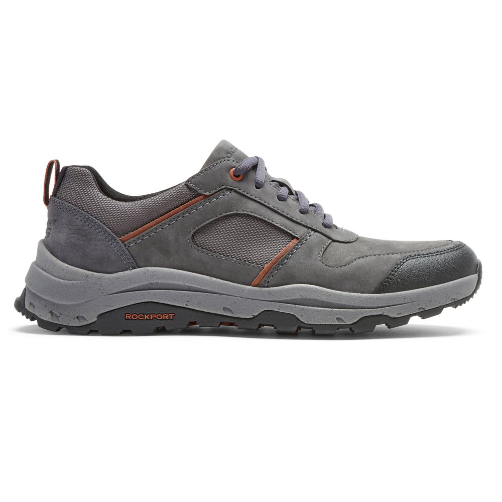 Rockport Xcs Pathway Waterproof Ubal Trekker - Mens Sneakers - Grey - NZ (KPB-974563)